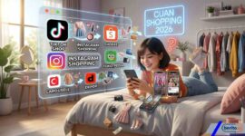 Bukan Cuma Shopee! Ini Daftar Aplikasi Belanja yang Bikin Gen Z Betah Scrolling Berjam-jam (Foto: AI)