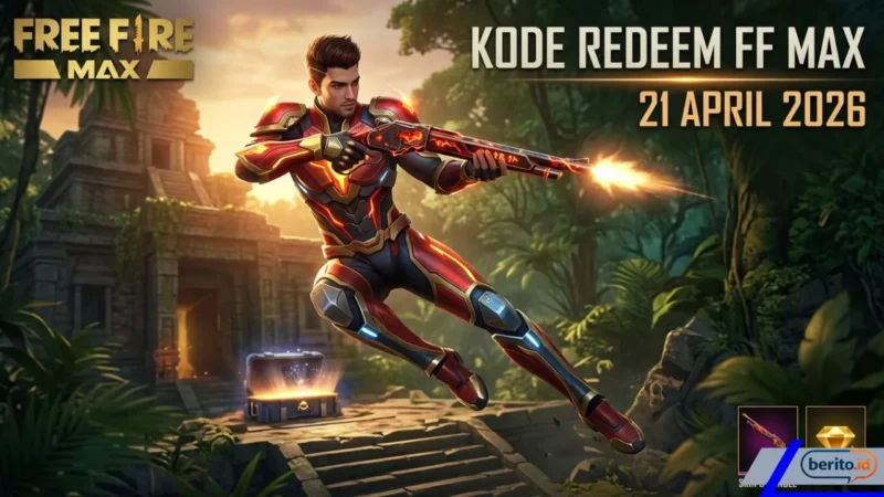 Cek Sekarang! Kode Redeem FF MAX 21 April 2026 Berhadiah Skin M1887 dan Bundle Eksklusif (Foto: AI)