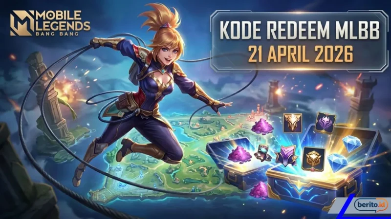 Borong Item Gratis di Mobile Legends: Kode Redeem MLBB Terbaru 21 April 2026 (Foto: AI)