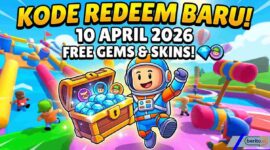 Kode Redeem Stumble Guys 10 April 2026: Borong Skin dan Gems Gratis Sebelum Hangus (Foto: AI)