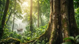 Jejak Tanaman Kamper yang Disebut dalam Al-Quran di Barus Sumatra (Foto: AI)