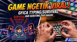 Lagi Viral! Mengenal Gfica: Typing Survival, Game yang Bikin Jari Keriting tapi Nagih (Foto: AI)