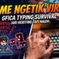 Lagi Viral! Mengenal Gfica: Typing Survival, Game yang Bikin Jari Keriting tapi Nagih (Foto: AI)