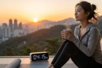 Manfaat Rutin Bangun Jam 4 Pagi untuk Kesehatan Fisik dan Ketenangan Mental (Foto: AI)