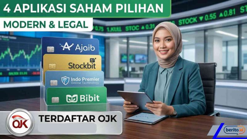 Waspada Investasi Bodong, Gunakan Aplikasi Saham Legal OJK Berikut untuk Masa Depan (Foto: AI)