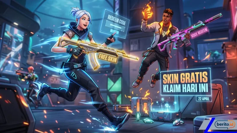 Jangan Sampai Hangus! Klaim Skin Senjata Gratis Valorant Mobile Lewat Kode Redeem Hari Ini (Foto: AI)
