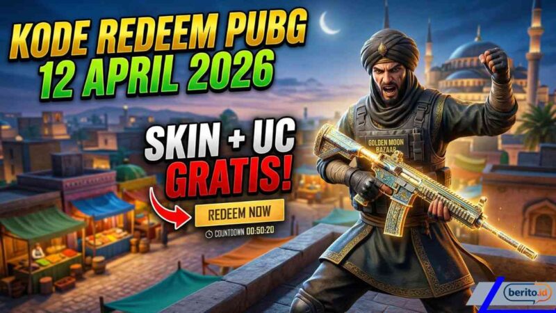 Update Hari Ini! Kode Redeem PUBG Mobile 12 April 2026: Sikat Skin Senjata dan UC Gratis (Foto: A)