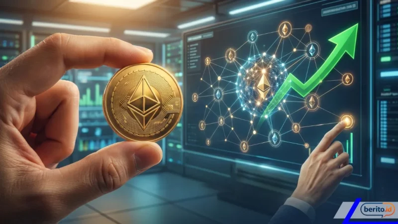 Bitmine Borong 71 Ribu Ethereum Sepekan, Pasokan ETH di Pasar Global Makin Langka! (Foto: AI)
