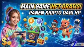 Cara Main Game NFT Penghasil Kripto Gratis untuk Pemula (Foto: AI)