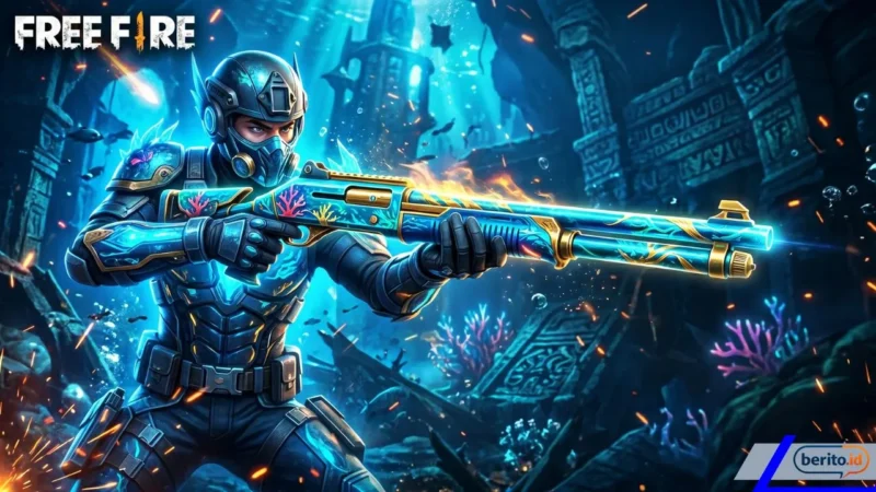 M1014 Undersea Rampage Menanti, Amankan Kode Redeem FF Kamis 23 April 2026 Sekarang (Foto: AI)