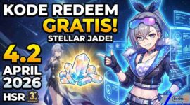 Spesial Update 4.2! Daftar Kode Redeem HSR April 2026 Berhadiah Ratusan Stellar Jade (Foto: AI)