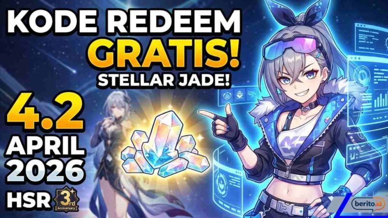 Spesial Update 4.2! Daftar Kode Redeem HSR April 2026 Berhadiah Ratusan Stellar Jade (Foto: AI)