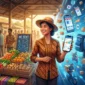 Strategi Pasar Konvensional Menghadapi Dominasi Marketplace (Foto: AI)