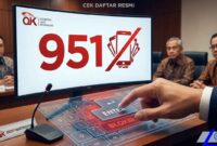 Ilustrasi. 951 Pinjol Ilegal Diblokir OJK, Segera Cek Daftar Resminya di Sini (Foto: AI)