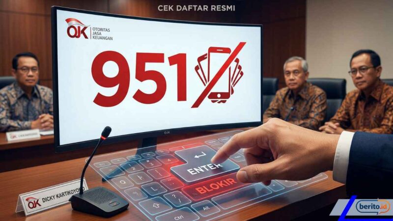 Ilustrasi. 951 Pinjol Ilegal Diblokir OJK, Segera Cek Daftar Resminya di Sini (Foto: AI)