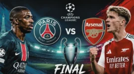 Duel PSG vs Arsenal di Final Liga Champions 2025/2026, Kvaratskhelia dan Saka Jadi Sorotan
(Foto:indosport)