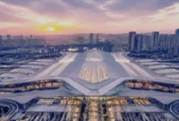 Megah! China Operasikan Stasiun Kereta Terbesar Dunia Seluas 170 Lapangan Bola
(Foto:monitorday)