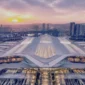 Megah! China Operasikan Stasiun Kereta Terbesar Dunia Seluas 170 Lapangan Bola
(Foto:monitorday)