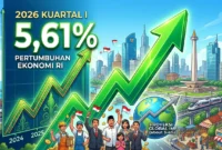 Ekonomi Indonesia Tumbuh 5,61% pada Kuartal I 2026, Melampaui Proyeksi Global IMF