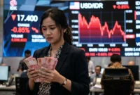 Rupiah Terperosok ke Rp17.400 per Dolar AS Akibat Tekanan Geopolitik Global