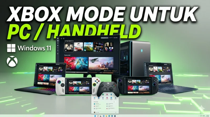 Microsoft Resmi Luncurkan Xbox Mode di Windows 11, Ubah PC Jadi Konsol (Foto: Ai)