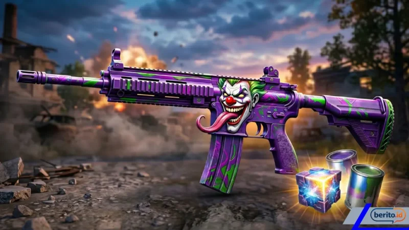 Rincian Biaya Upgrade M416 Joker PUBG Mobile Hingga Level Maksimal (Foto: Ai)
