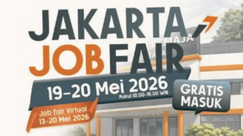 Jakarta Job Fair Mei 2026, Info Jadwal, Lokasi GJU, dan Cara Daftar 42 Perusahaan (Foto: medcom)