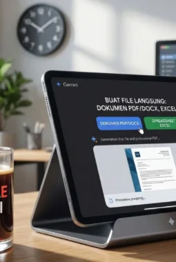 Google Gemini Update Mei 2026, Bisa Buat File Dokumen Langsung dari Ruang Chat