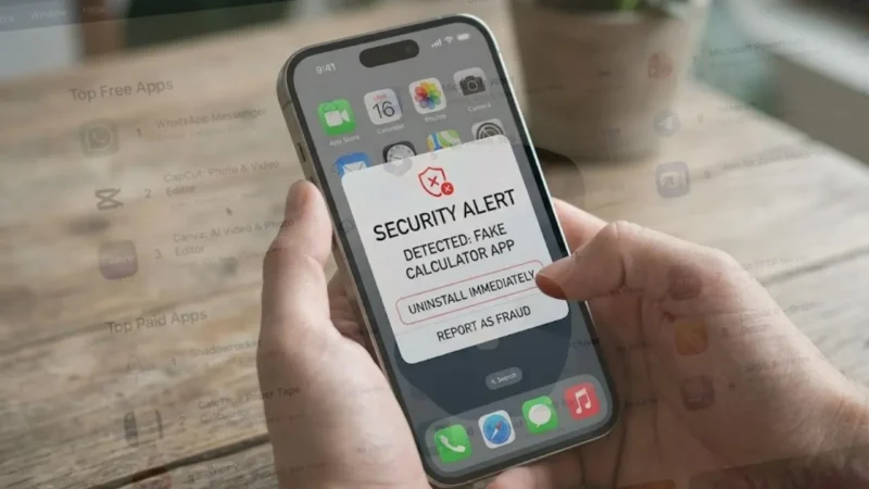 Ilustrasi. Modus Kalkulator Manipulatif di App Store, Apple Jegal Miliaran Akun Kloning