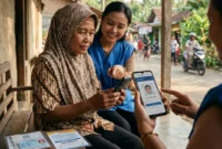 Cara Cek Bansos Tanpa Aplikasi Lewat Portal Perlinsos Resmi Pemerintah (Foto: Ai)