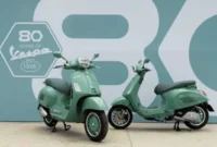 Vespa Luncurkan Edisi 80 Tahun, Nostalgia Hijau Pastel Klasik 1946 Bergaya Modern (Foto: Aditya Pratama Niagara/kumparan)