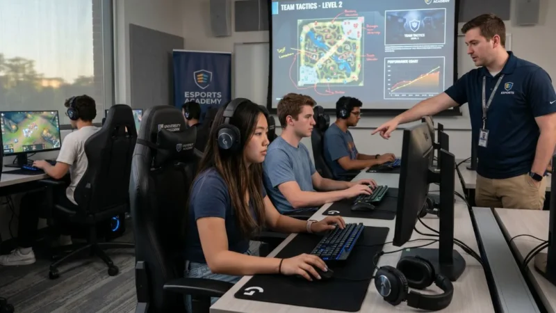 Riset Logitech G 2026, 65 Persen Publik Desak Kurikulum Resmi untuk Karier Esports (Foto: Ai)