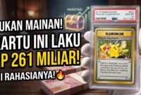 Bukan Sekadar Mainan, Selembar Kartu Pokemon Ini Laku Rp261 Miliar, Ini Rahasianya! (Foto: Ai)