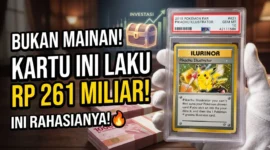 Bukan Sekadar Mainan, Selembar Kartu Pokemon Ini Laku Rp261 Miliar, Ini Rahasianya! (Foto: Ai)