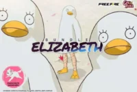 Cara Dapat Bundle Elizabeth Free Fire x Gintama, Koleksi Terlucu Tahun Ini! (Foto: duniagames)