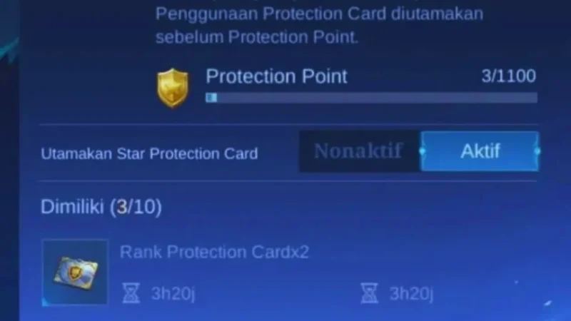Cara Mendapatkan Star Protection ML, Rahasia Push Rank Tanpa Takut Turun Bintang! (Foto: duniagames)
