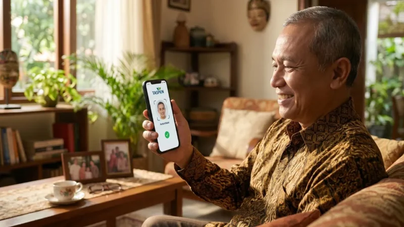 Tinggalkan Antrean! Pensiunan Kini Bisa Autentikasi Lewat Selfie di Aplikasi Andal by Taspen