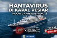 Hantavirus Hantui Kapal Pesiar, Pakar UNAIR Bedah Risiko dan Cara Pencegahannya