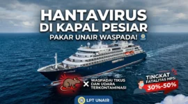 Hantavirus Hantui Kapal Pesiar, Pakar UNAIR Bedah Risiko dan Cara Pencegahannya