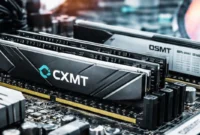 Ilustrasi memori RAM CXMT.(Foto: cxmt/kompas)