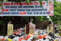 Pemkot Jambi Tindak Tegas Masyarakat Membuang Sampah Sembarangan