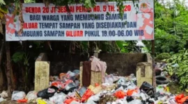 Pemkot Jambi Tindak Tegas Masyarakat Membuang Sampah Sembarangan