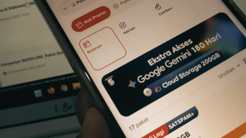 Cara Aktivasi Google Gemini AI Plus IM3, Kuota Melimpah Bonus Asisten Cerdas (Foto: Medcom)