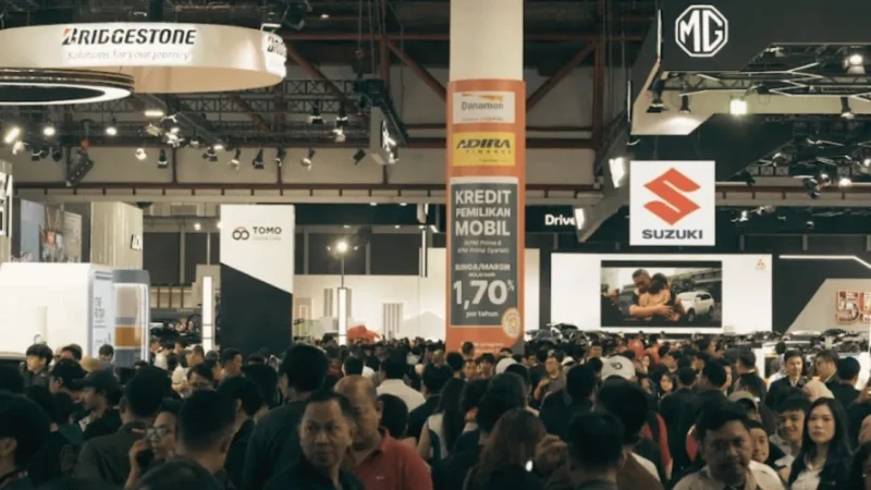 BYD Geser Honda di 5 Besar Merek Mobil Terlaris Indonesia April 2026 (Foto: Suasana IIMS 2026. Dyandra Promosindo/medcom)