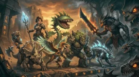Strategi Brutal Mythmon, Mythic Monsters Siap Rilis di Steam Musim Panas Ini (Foto: AI)