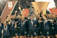 Inter Milan Juara Coppa Italia 2025/26, Tekuk Lazio 2-0 dan Segel Double Winners (Foto Alberto Pizzoli/AFP/medcom)