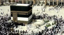 Masjidil Haram Sepi, Jutaan Jemaah Mulai Padati Arafah (Foto:   Foto: Youtube @qurantvsa/kumparan)