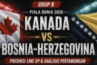 Jadwal Live Streaming Kanada vs Bosnia di Piala Dunia 2026
(Foto: Kanada vs Bosnia-Herzegovina/rri)