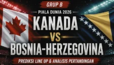 Jadwal Live Streaming Kanada vs Bosnia di Piala Dunia 2026
(Foto: Kanada vs Bosnia-Herzegovina/rri)