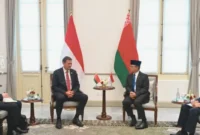Prabowo Sambut Presiden Belarus, Bahas Kerja Sama Strategis(Foto: ist
/menitindonesia)